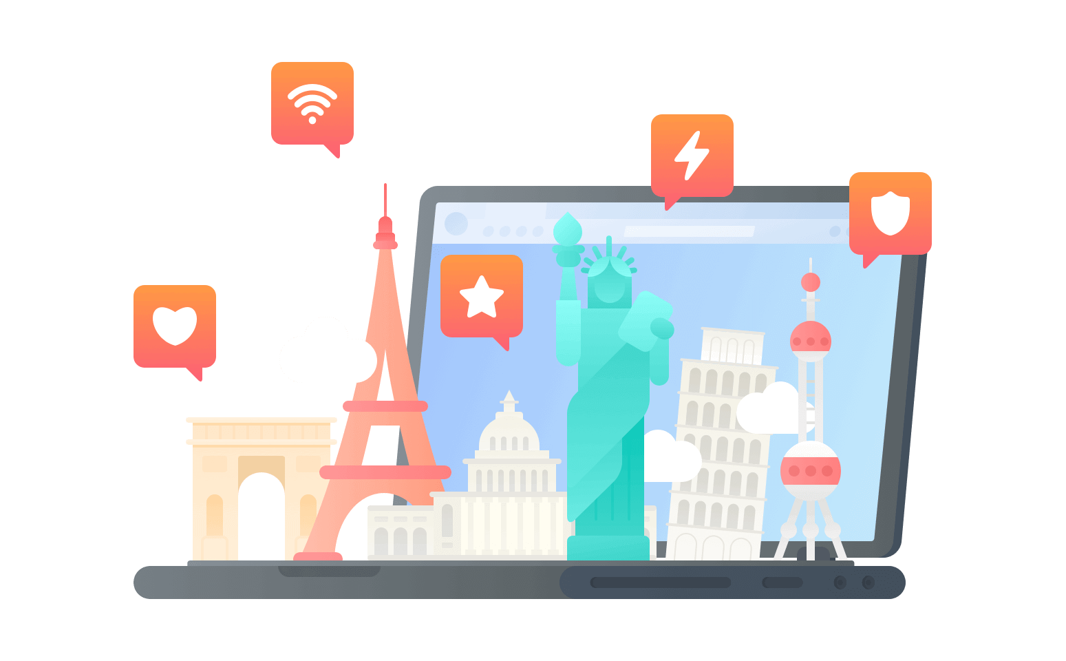 在布韦岛连接到中国vpn - 穿回国
